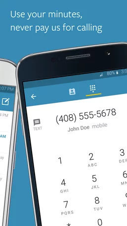 sideline uses your existing carrier plan , phone screen with number on it 