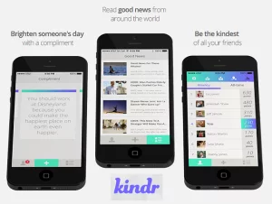 Kindr App Screenshots
