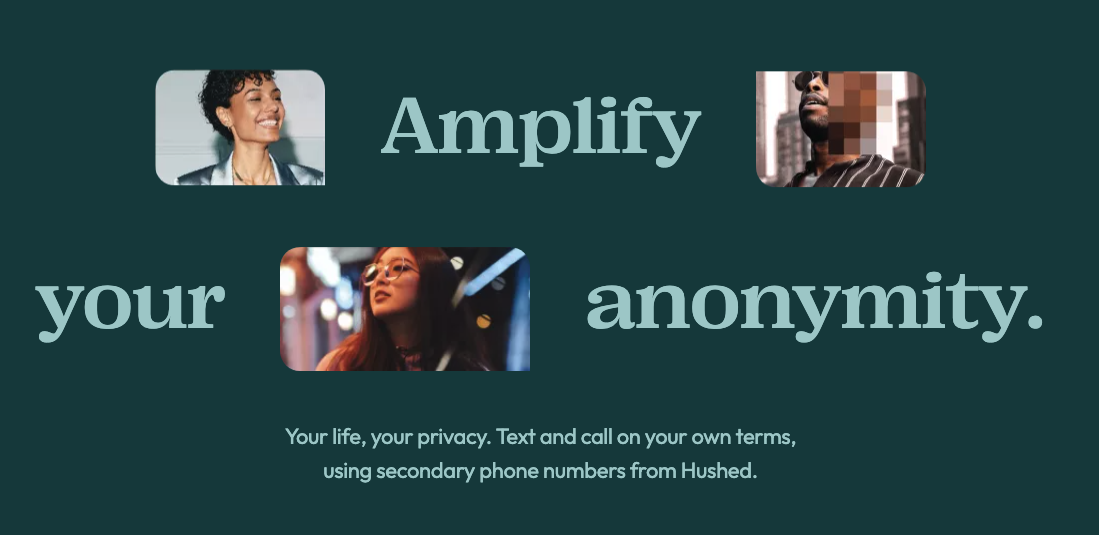 Features Hushed Secure second and temporary phone number app